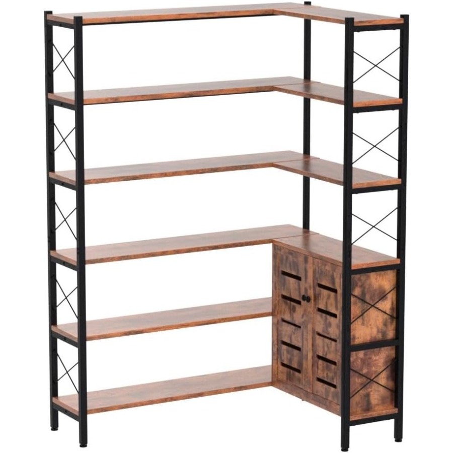 6-półkowa narożna biblioteczka – Storage recenzja i cena