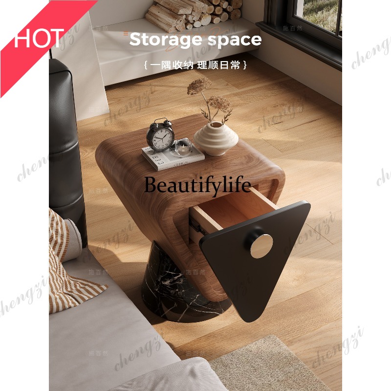 9344 Marmurowy stolik nocny z  – Tables recenzja i cena