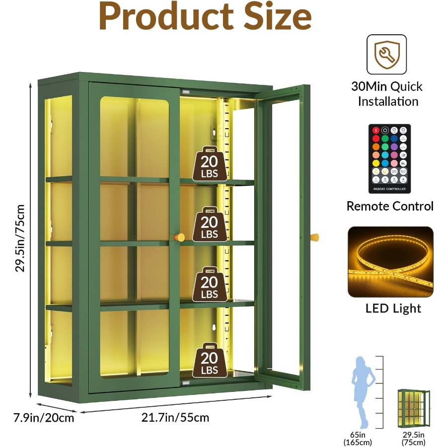Metalowa szafka do ekspozycji  – Storage recenzja i cena