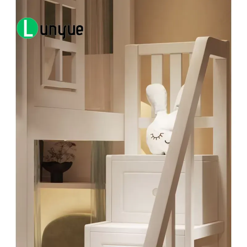 Wygodne, designerskie łóżko pi – Bunk Bed With Stairs And Slide recenzja i cena