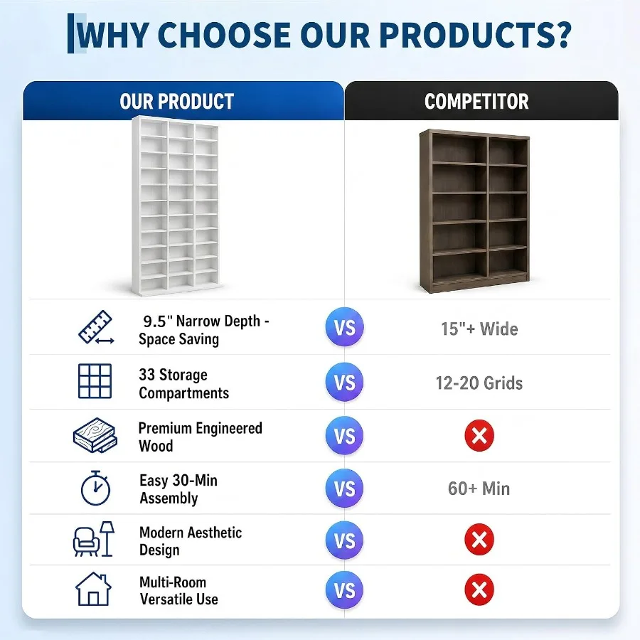 Wysoka szafka na książki i inn – Storage recenzja i cena