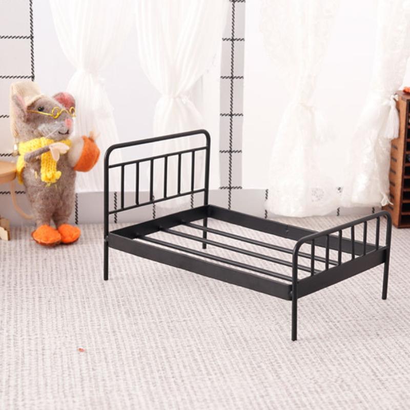 1 szt. 1:12 Miniaturowe łóżko  – Bedroom Furniture recenzja i cena