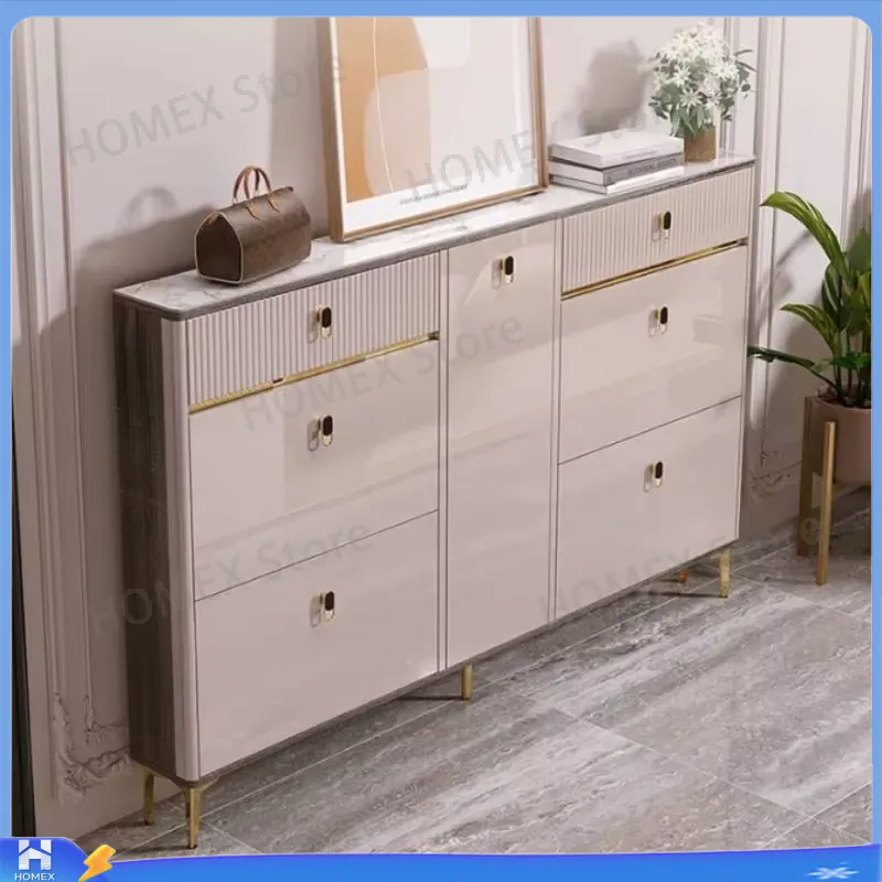 Wodoodporna szafka na buty z t – Shoe Rack Cabinet Narrow Entryway recenzja i cena
