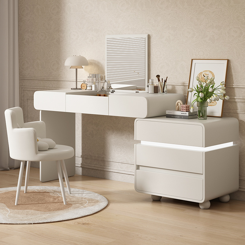 Inteligentna toaletka do makij – Dressing Table Vanity With Lighted Mirror recenzja i cena
