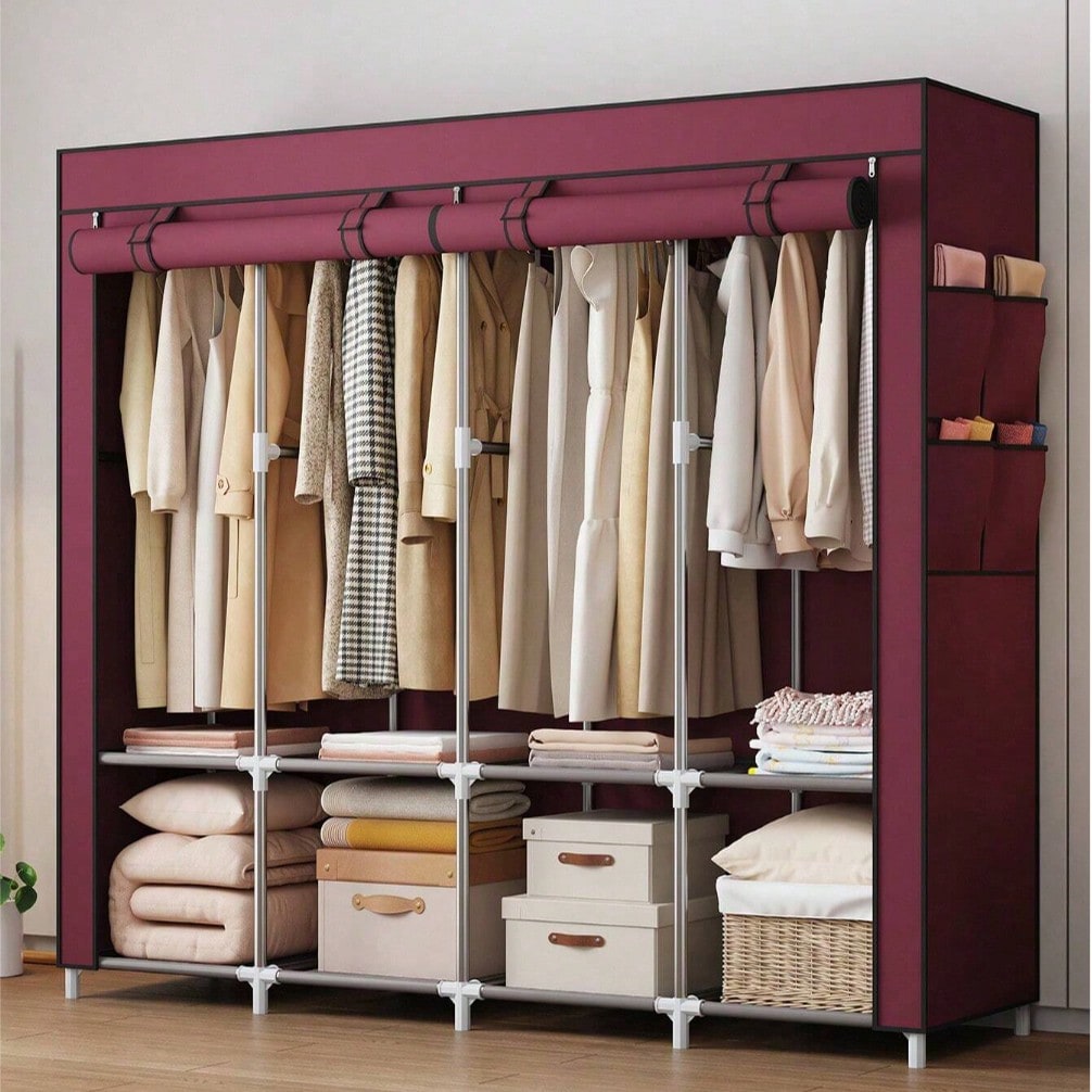 Duża przenośna szafa z nowocze – Wardrobe Closet Portable Fabric Cover recenzja i cena