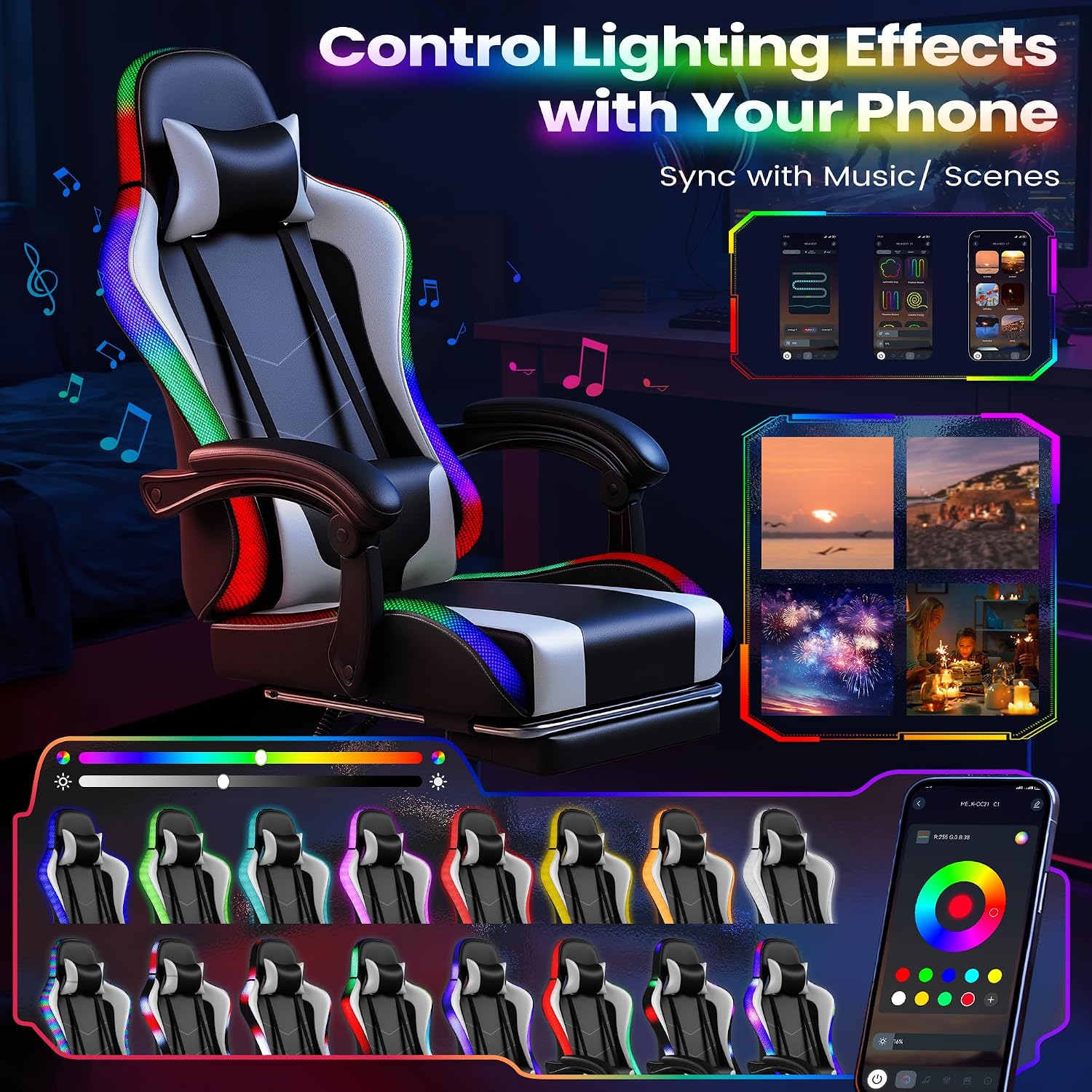 Krzesło gamingowe Homall, ergo – Sofas recenzja i cena