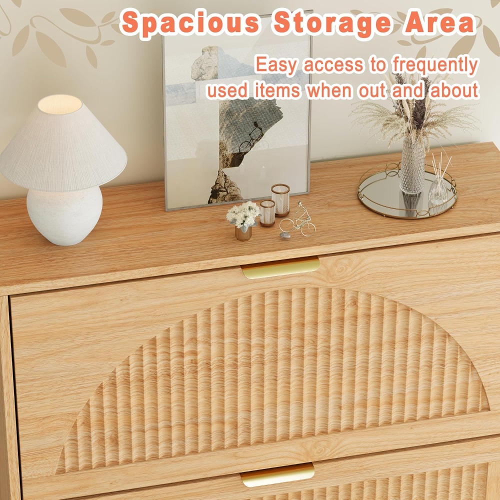 Szafka na buty z wysuwanymi sz – Shoe Rack Cabinet Narrow Entryway recenzja i cena